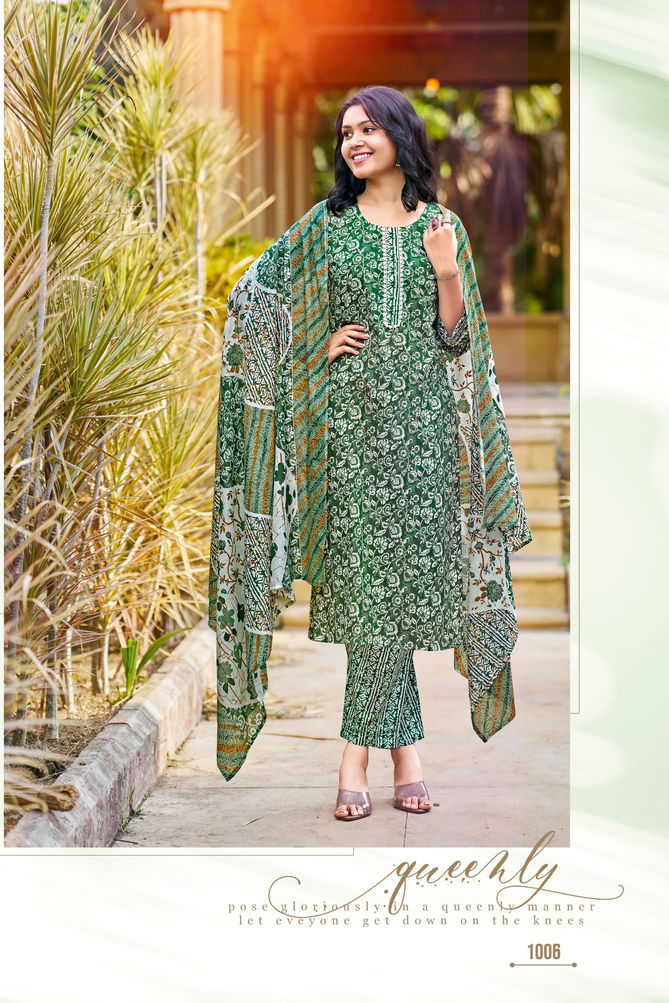 Summer Fashion Vol 6 By Tips And Tops Printed Cotton Kurti With Bottom Dupatta Wholesale Price In Surat
